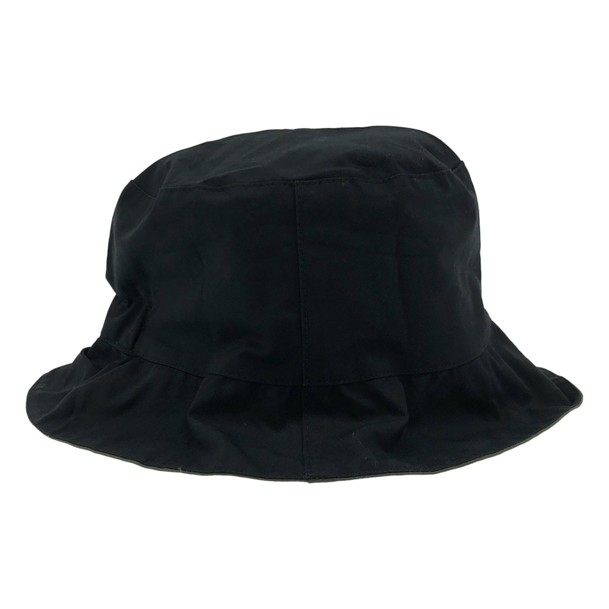 [狀況極佳] MUHLBAUER | 可翻轉口袋漁夫帽，附收納袋 | 黑色/橄欖色 | 女款