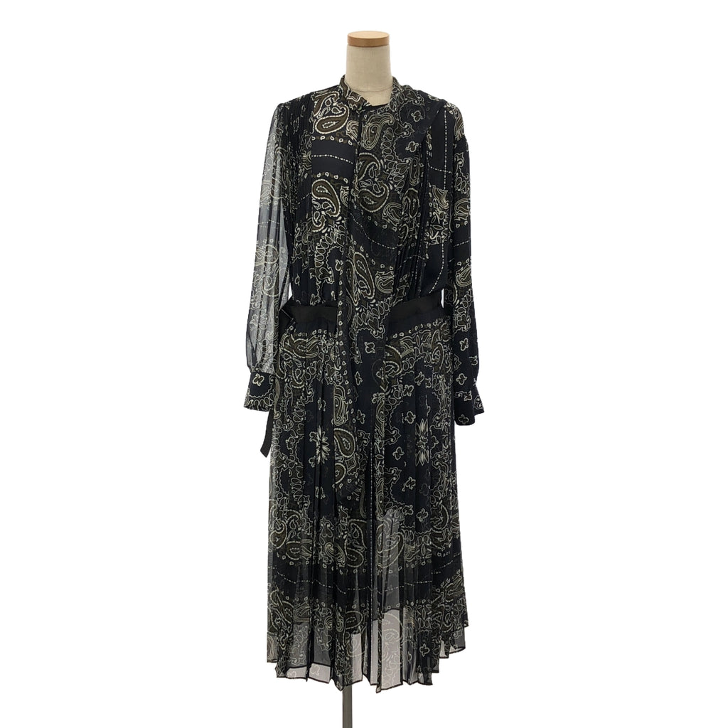 sacai / サカイ | 2023SS | Bandana Print Dress ワンピース | 2 | レディース