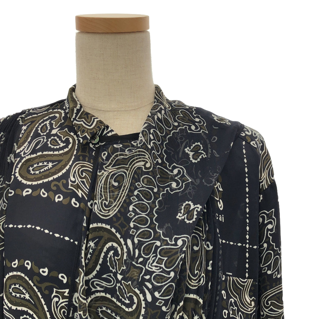 sacai / サカイ | 2023SS | Bandana Print Dress ワンピース | 2 | レディース
