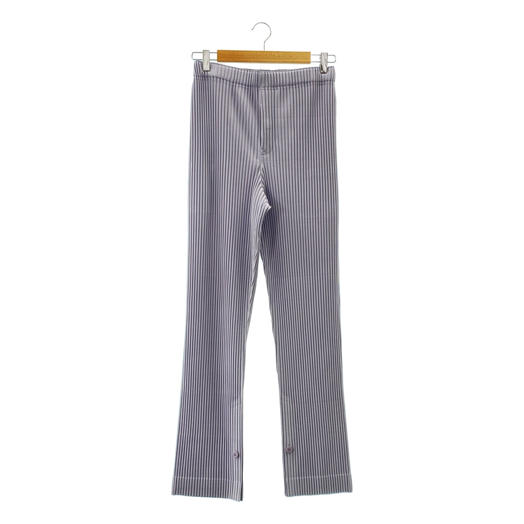 HOMME PLISSE ISSEY MIYAKE / 옴프리세이세이미야케 | 2025SS | 플리츠 플레어 팬츠 | 1 | 맨즈