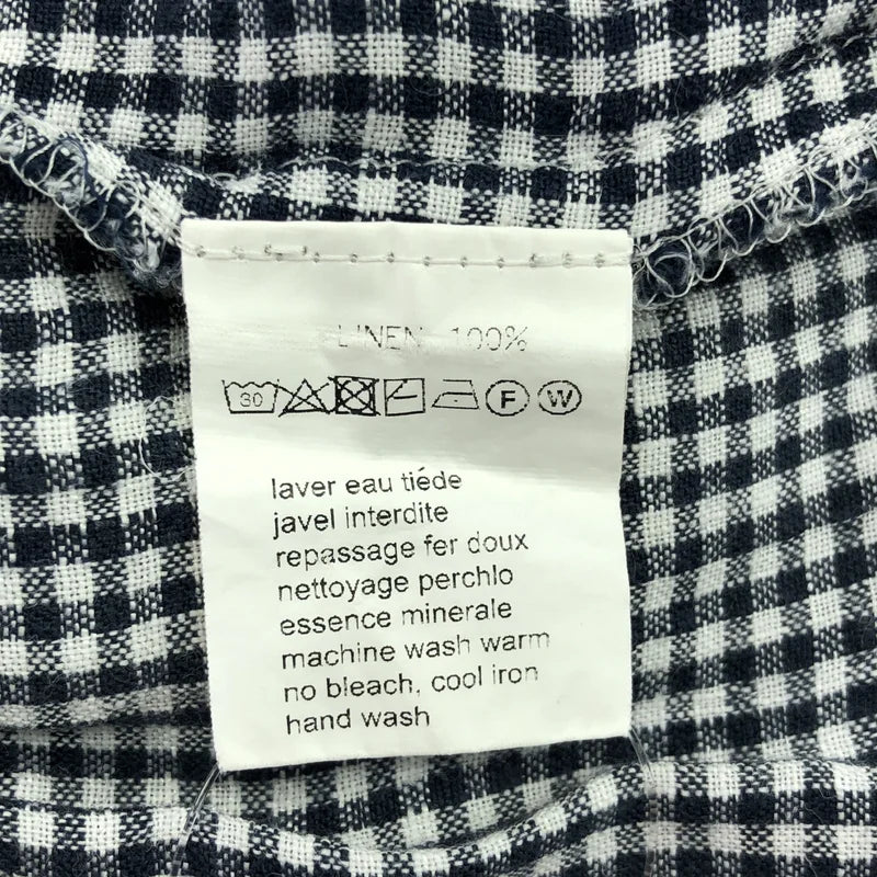 MAGALI / マガリ | リネン ギンガムチェック ブラウス |