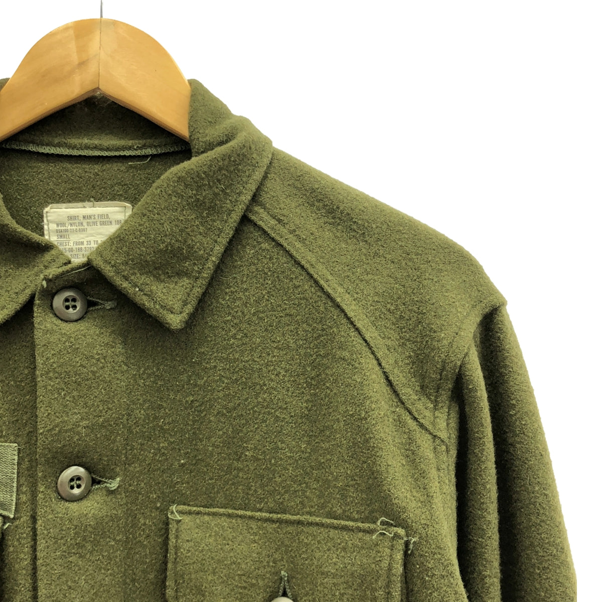 VINTAGE / Vintage clothing | 70s~ / 1977 USARMY wool military shirt jacket | S | Olive | Men's