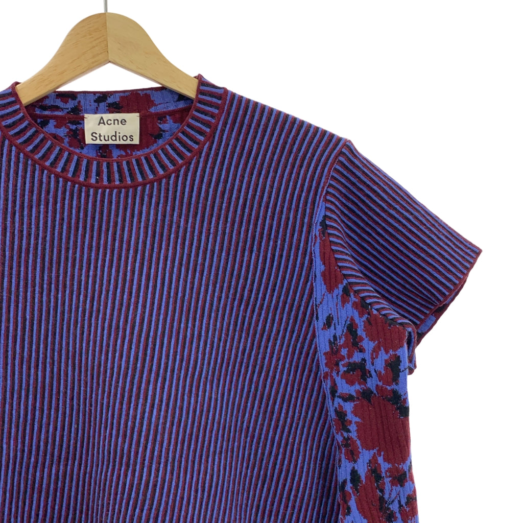 Acne Studios / アクネストゥディオズ | JANA STRIPE PSS16 ストライプ プルオーバー ニット | S | レディース