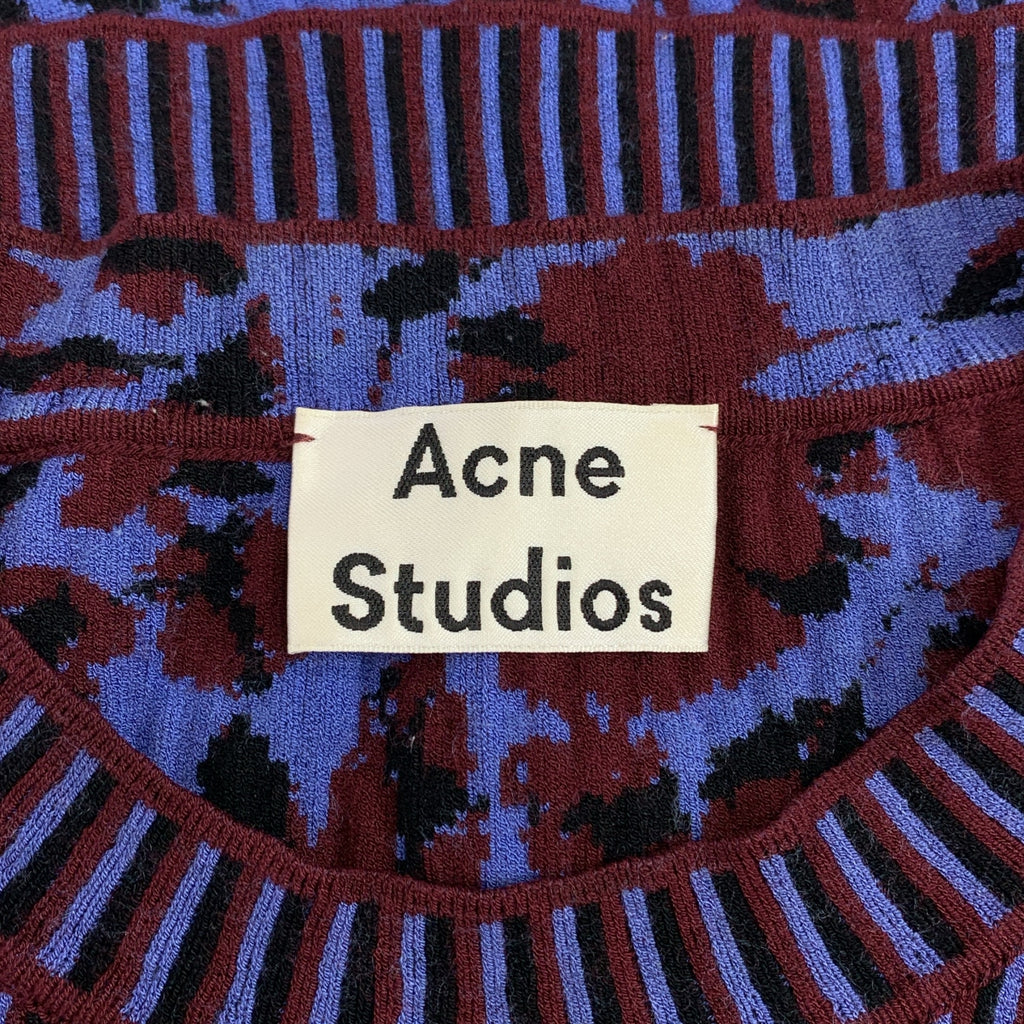 Acne Studios / アクネストゥディオズ | JANA STRIPE PSS16 ストライプ プルオーバー ニット | S | レディース