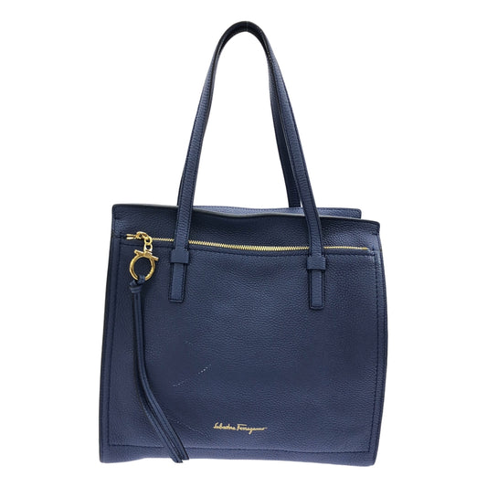 Salvatore Ferragamo / サルヴァトーレフェラガモ | AMY エイミー レザー トートバッグ | パープル系 | レディース