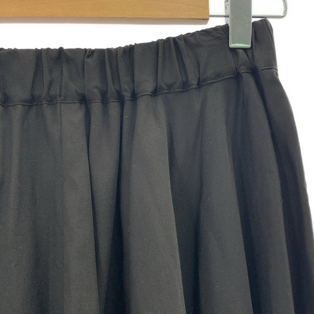 gomme / 고무 | 다른 소재 전환 비대칭 이지 스커트 | M |