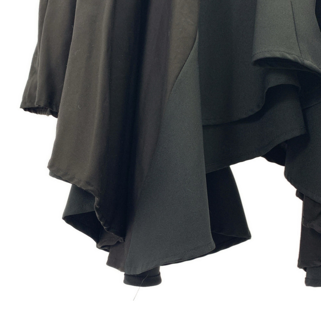 gomme / 고무 | 다른 소재 전환 비대칭 이지 스커트 | M |