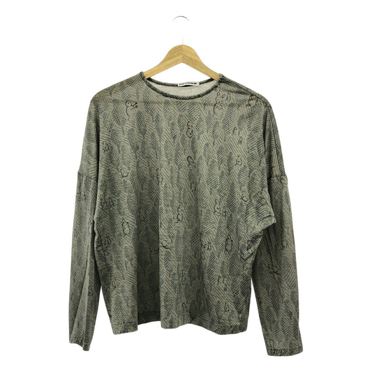 mina perhonen | 2023-24 a/w | lumiukko long sleeve cut and sew | 36 | Women's
