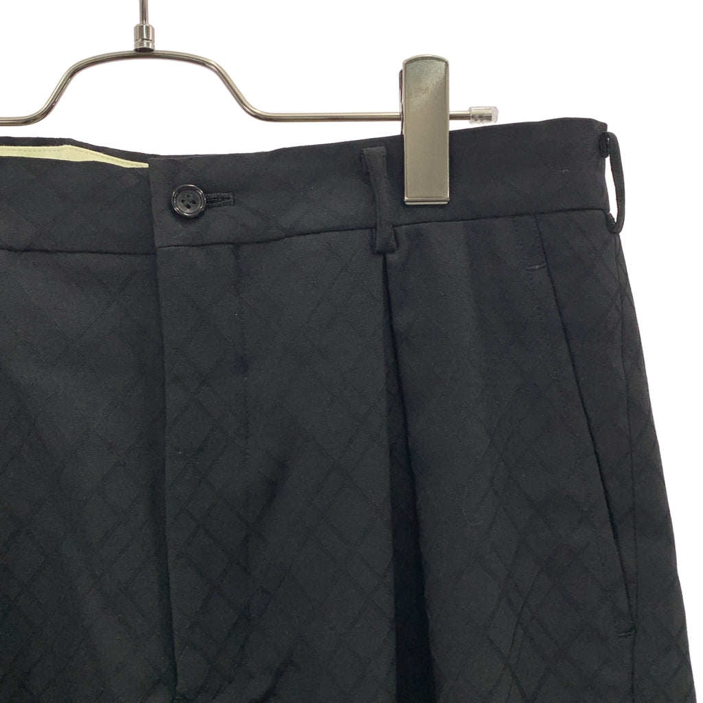 COMME des GARCONS HOMME PLUS / 콤데 갤슨 옴플루스 | 2021AW | 울 탁 체크 풍선 팬츠 | M | 남성