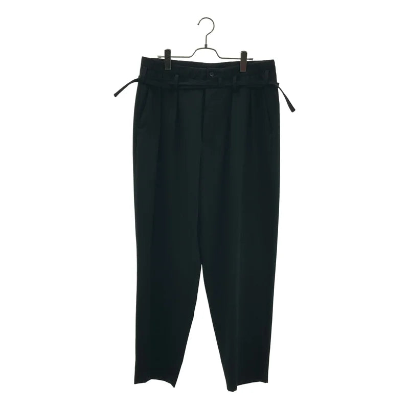 SOSHIOTSUKI / ソウシオオツキ | OFFICER TROUSERS タック スラックス パンツ | 46 | メンズ