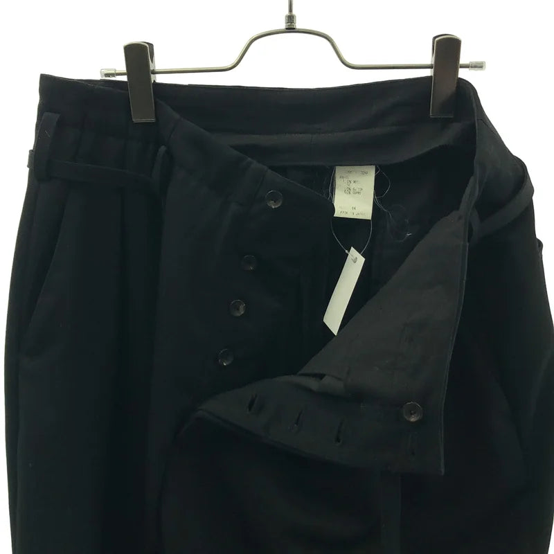SOSHIOTSUKI / ソウシオオツキ | OFFICER TROUSERS タック スラックス パンツ | 46 | メンズ