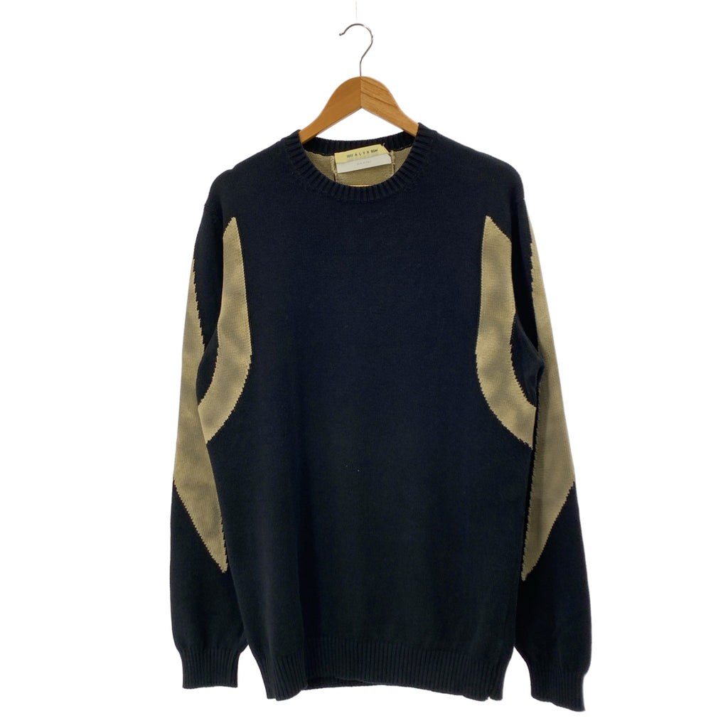 1017 ALYX 9SM / アリクス | コットン 切替 プルオーバー ニット | L | メンズ