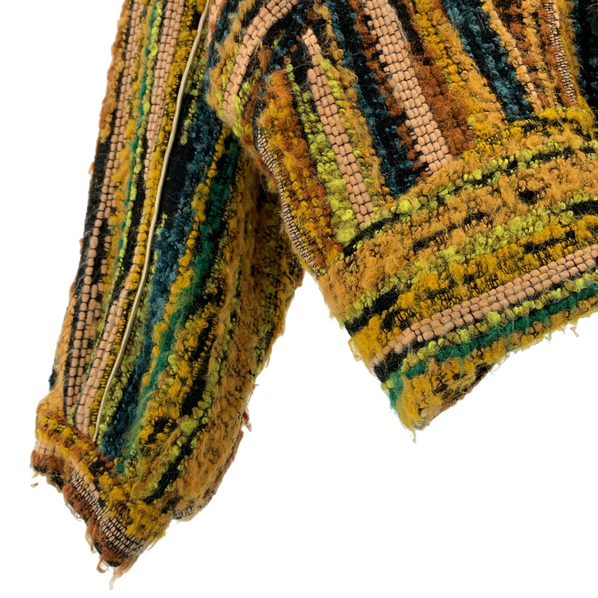 forte_forte / 強化強化 |混色條紋束口外套| SHOPBOP