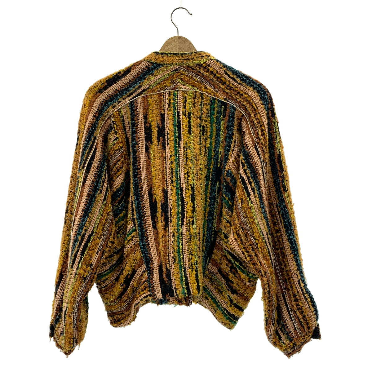 forte_forte / 強化強化 |混色條紋束口外套| SHOPBOP