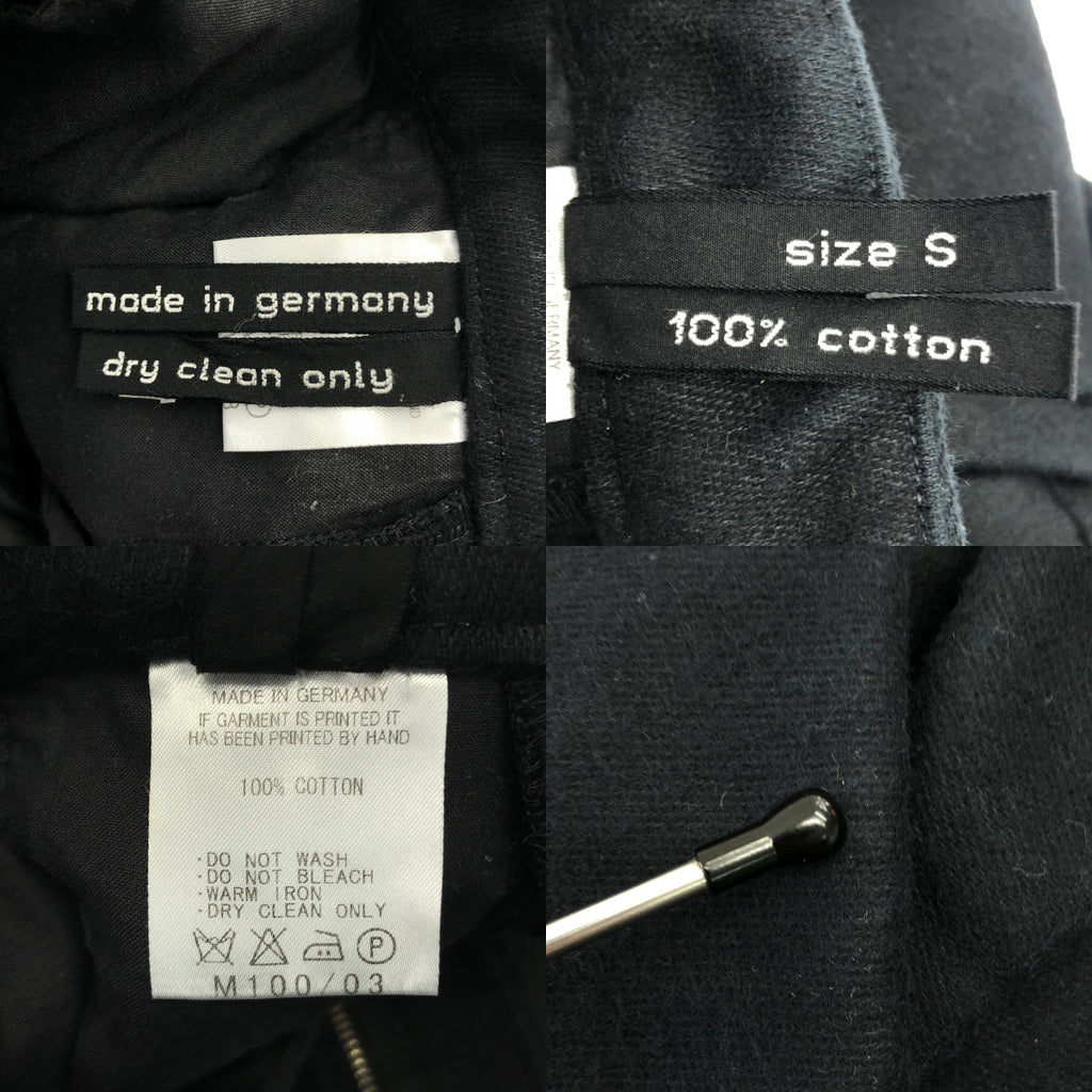 FRANK LEDER / フランクリーダー | セットアップ / コットン ジャーマンレザー ジャケット パンツ | S | メンズ