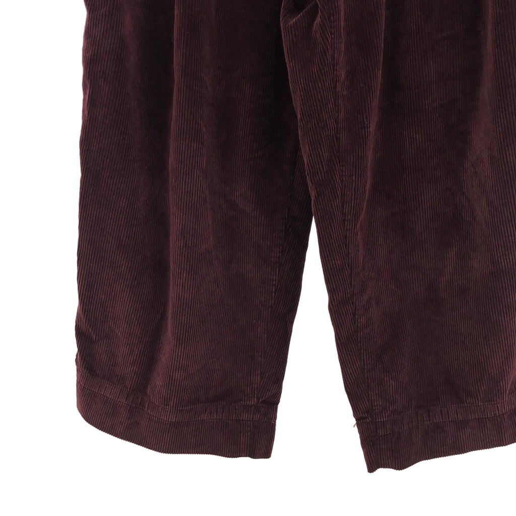 kolor | 2021 秋冬 | 燈芯絨褶皺寬褲 | 尺寸 1 | 男款