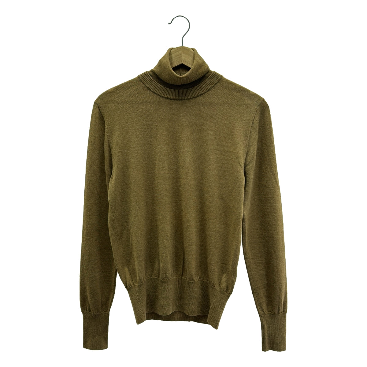 Cristaseya / クリスタセヤ | DOUBLE COLLAR KNIT ダブルカラー ニット | S | ブラウン | レディース