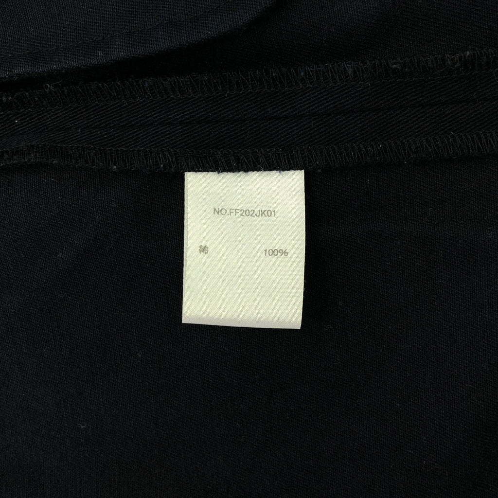 foufou / 푸후 | no collar jacket / 노 컬러 재킷 | 0 | 네이비 | 여성