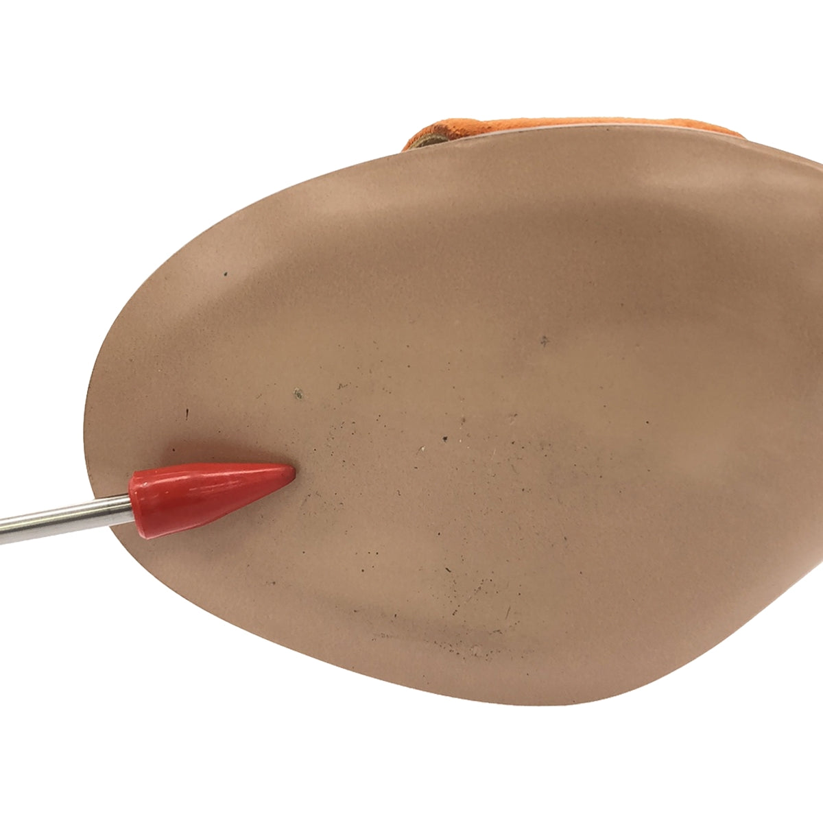 [品相良好] 吉安維托·羅西 |踝帶絨面革涼鞋 |尺寸 36 |橙色/米色|女性的