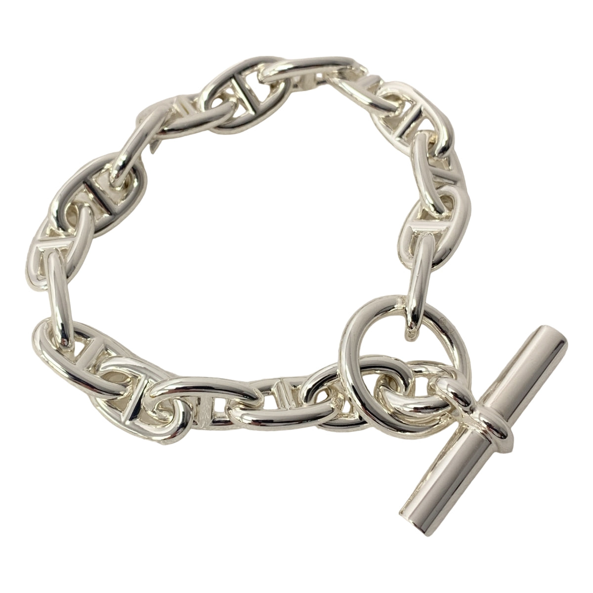 HERMES / 愛馬仕 | Chaine d'Ancre MM SV925 手鍊 17 節 |