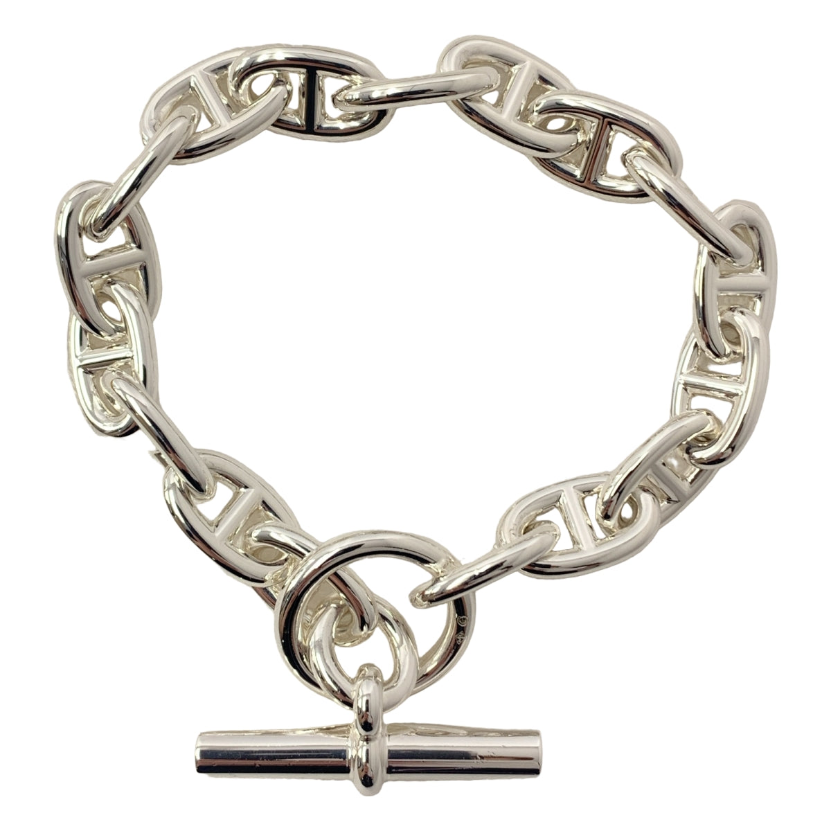 HERMES / 愛馬仕 | Chaine d'Ancre MM SV925 手鍊 17 節 |