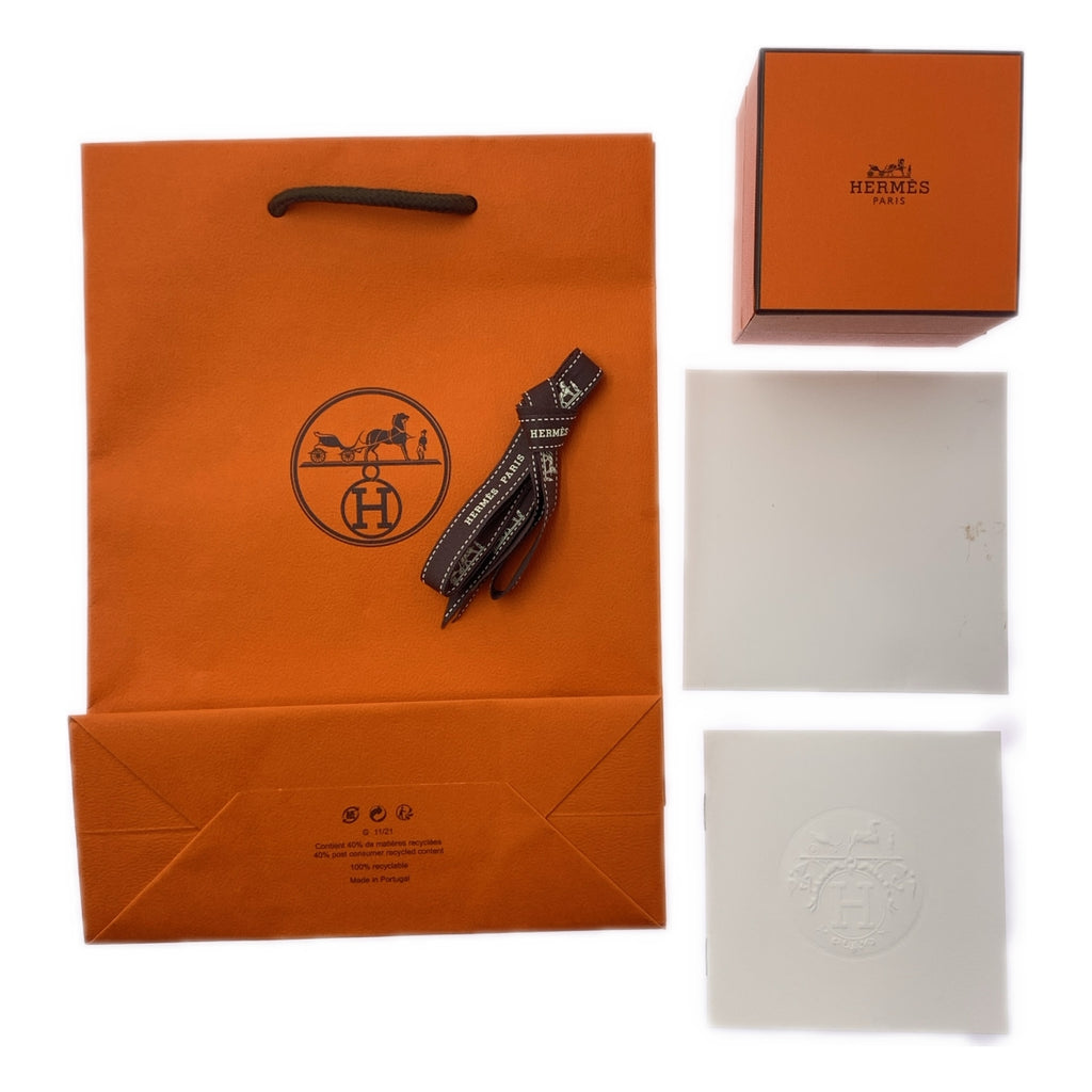 【新品】  HERMES / エルメス | Chaine d'Ancre シェーヌダンクルMM SV925 ブレスレット 17コマ | シルバー | メンズ