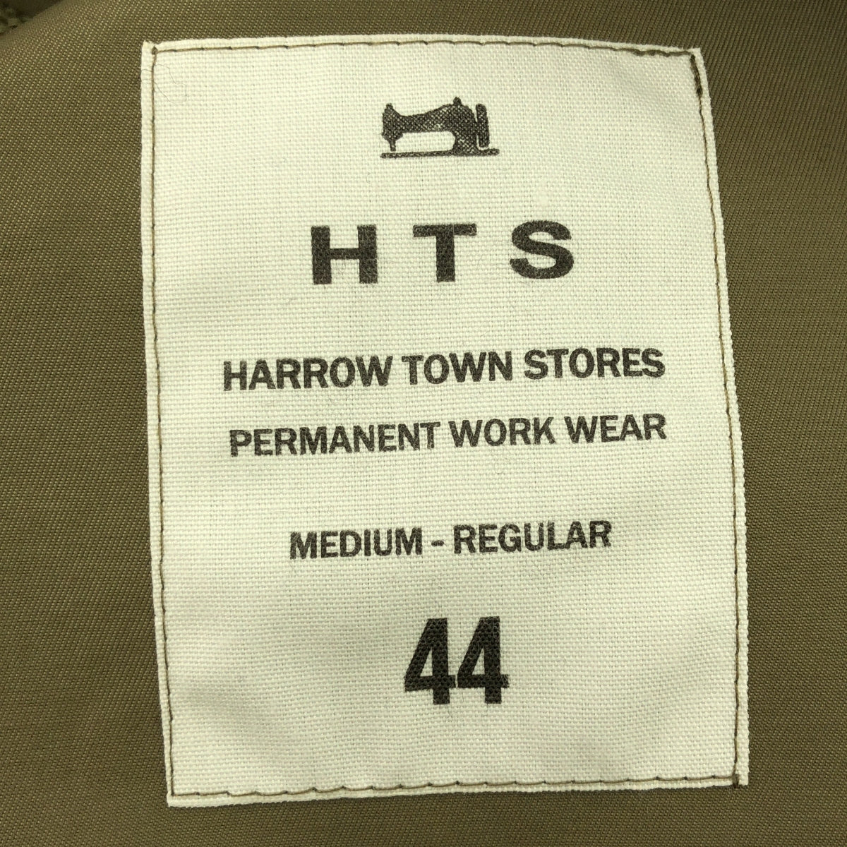 【신품】 HTS / 에이치 티에스 | 2024AW | COTTON NYLON BALMACAAN COAT WITH GUSSETED POCKET 발마칸 코트 | 44 | 라이트 카키 | 남성