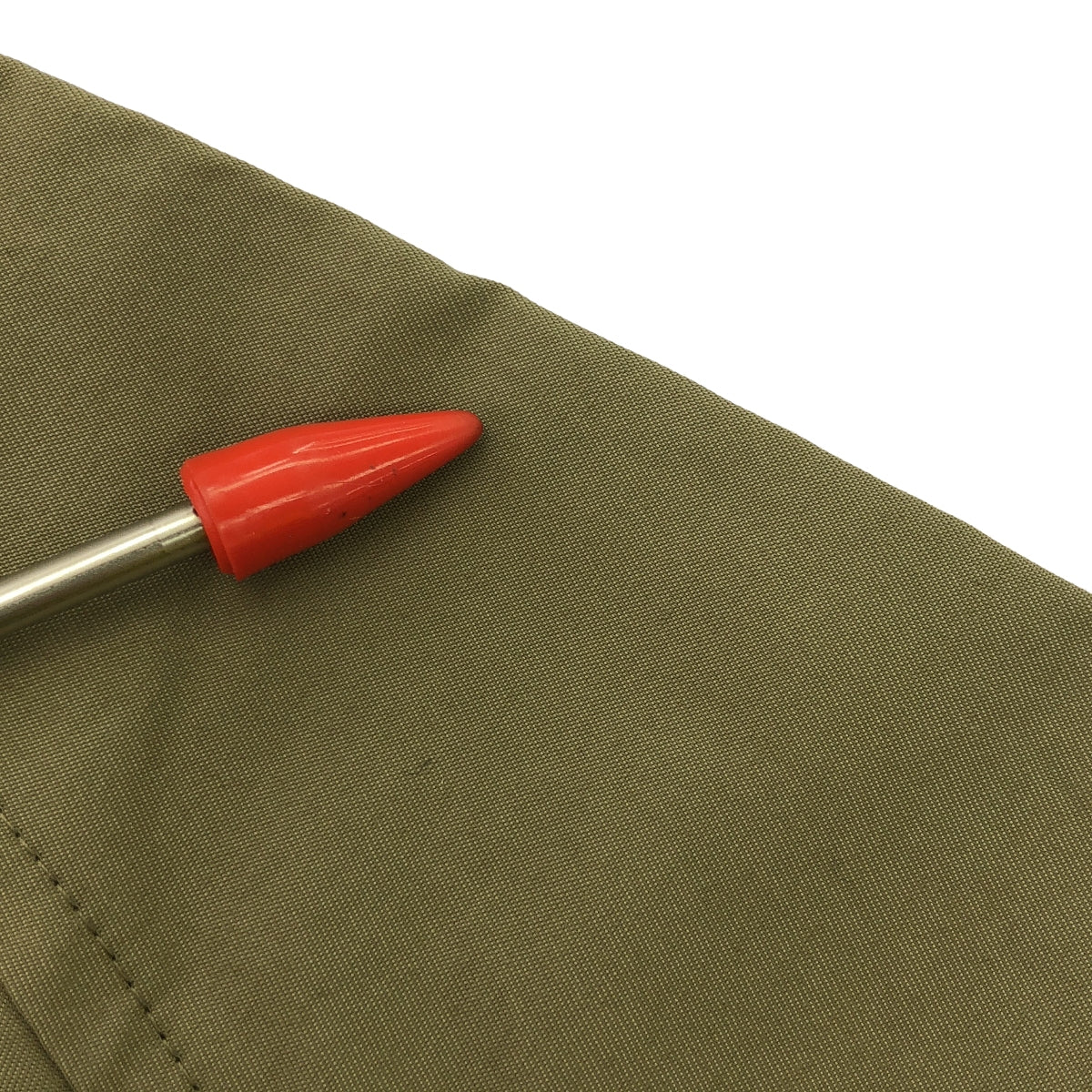 【新品】  HTS / エイチティーエス | 2024AW | COTTON NYLON BALMACAAN COAT WITH GUSSETED POCKET バルマカーン コート | 44 | ライトカーキ | メンズ