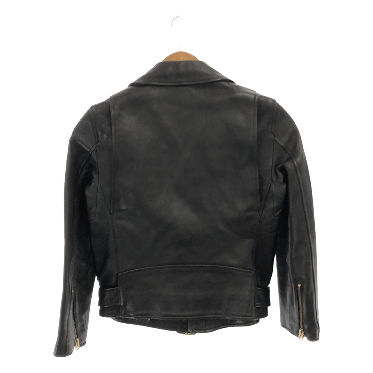 beautiful people | Leather double rider jacket | 140 | Black | Women's