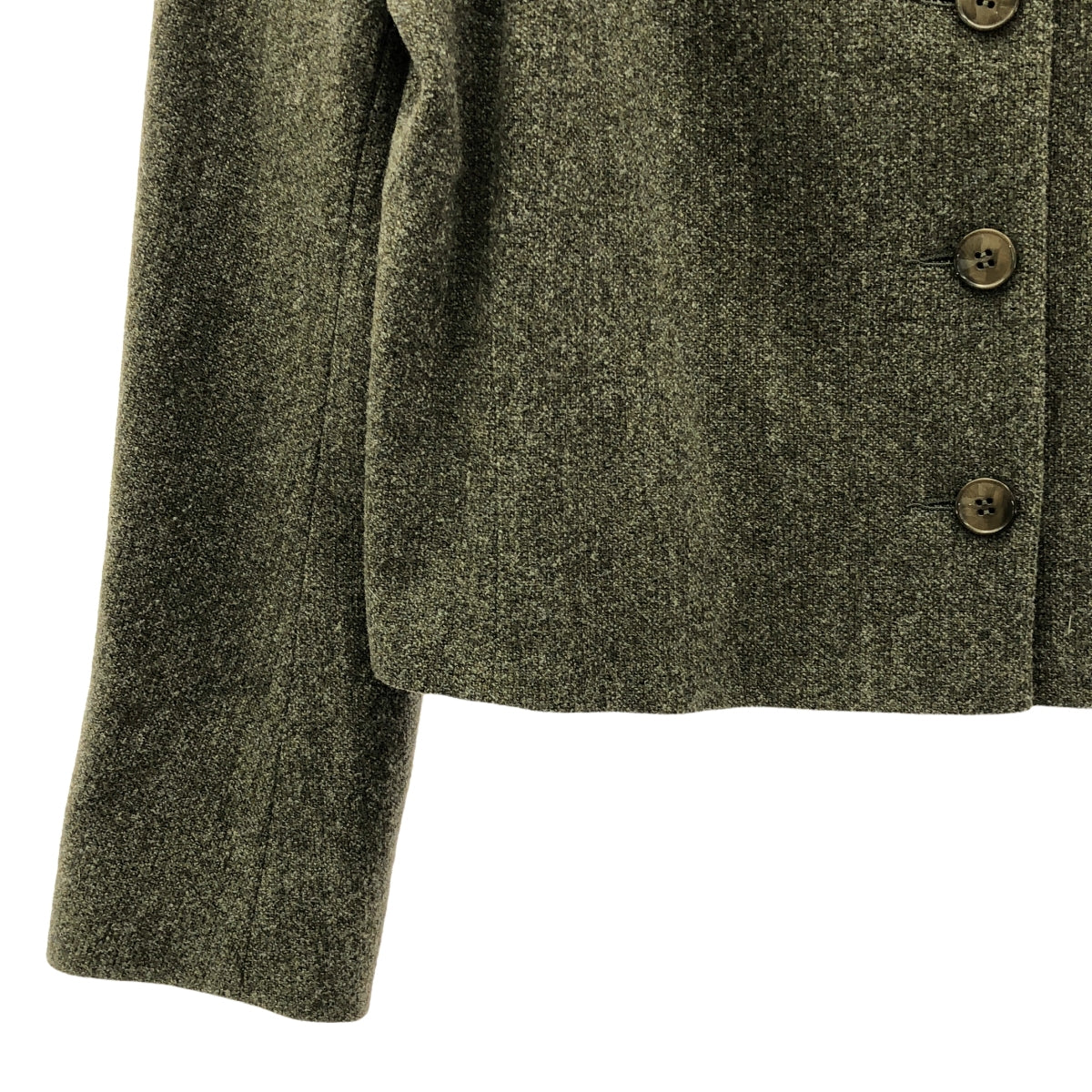 Agnes b. | 羊毛大領開衩袖外套 / 全襯裡 | 3 | 灰色 | 女款