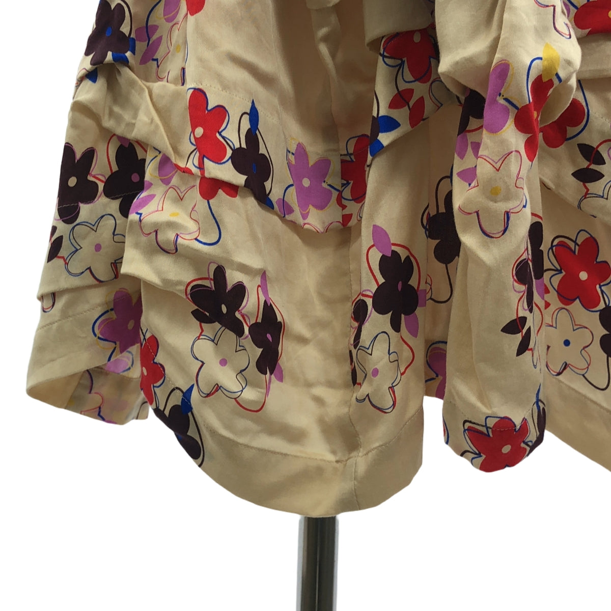 COMME des GARCONS GIRL | 2023AW | 花卉印花半身裙 | S | 女款