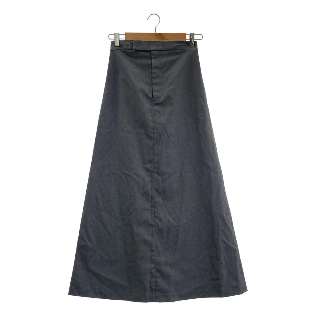 IIROT / 일롯 | Classic Chambray Skirt 샴브레이 스커트 | 36 | 그레이 | 여성