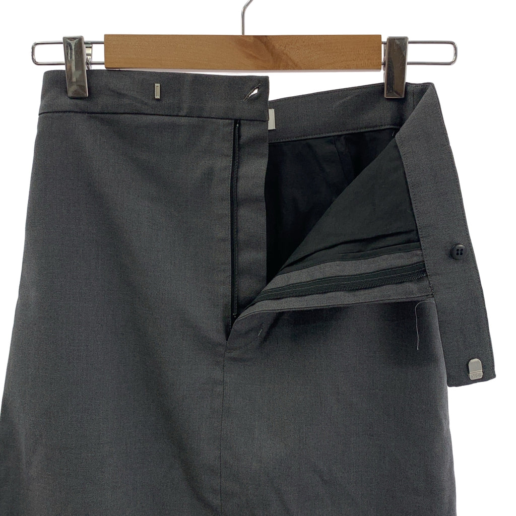 IIROT / 일롯 | Classic Chambray Skirt 샴브레이 스커트 | 36 | 그레이 | 여성