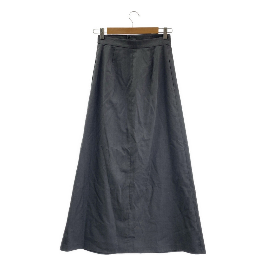 IIROT / 일롯 | Classic Chambray Skirt 샴브레이 스커트 | 36 | 그레이 | 여성