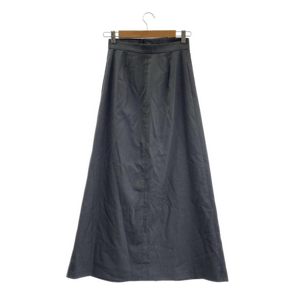 IIROT / 일롯 | Classic Chambray Skirt 샴브레이 스커트 | 36 | 그레이 | 여성