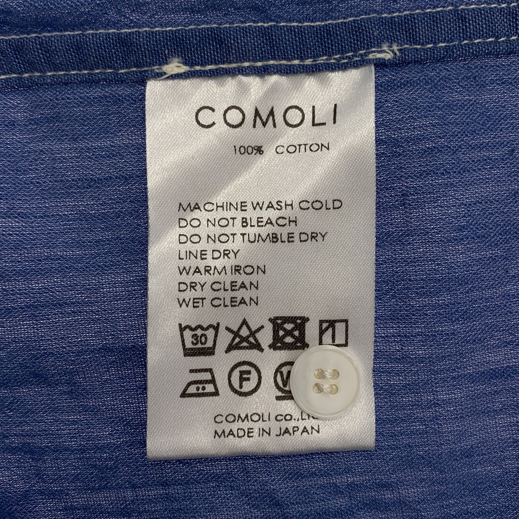 COMOLI | Beta-chan 開領襯衫 / T01-02012 | 尺寸 3 | 男款