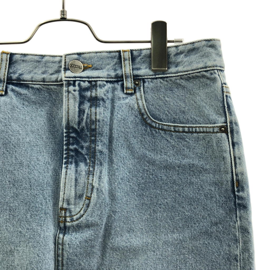 COACH / コーチ | スリット デニムスカート | 4 | レディース