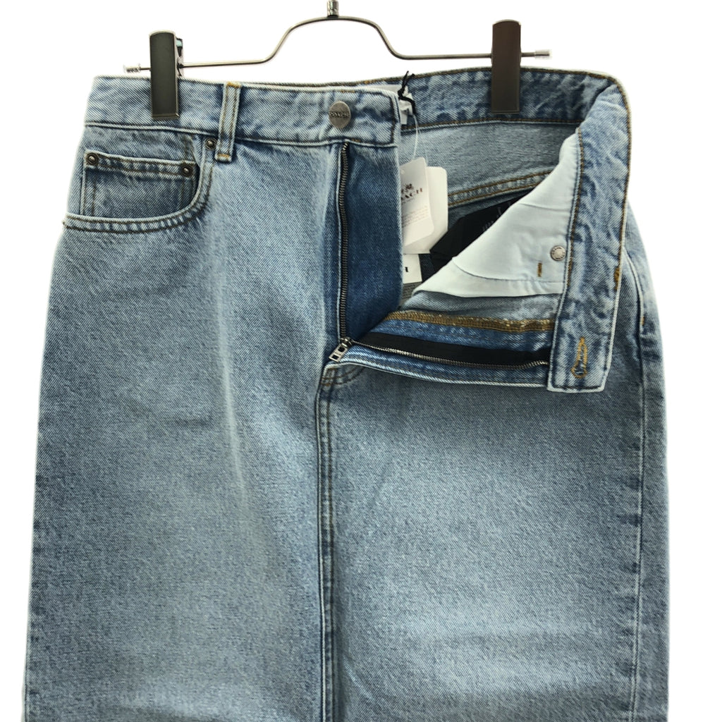 COACH / コーチ | スリット デニムスカート | 4 | レディース