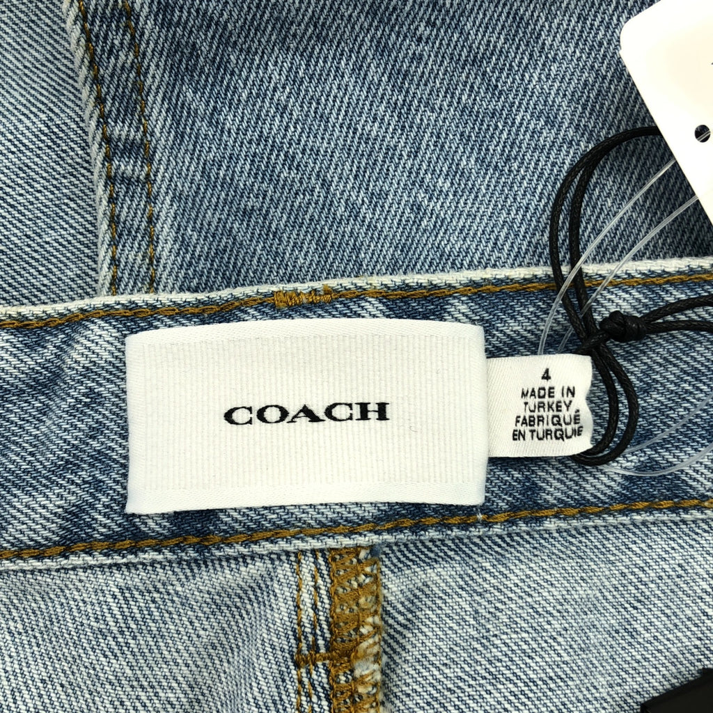 COACH / コーチ | スリット デニムスカート | 4 | レディース