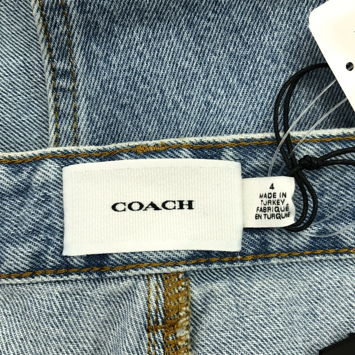 COACH / コーチ | スリット デニムスカート | 4 | レディース