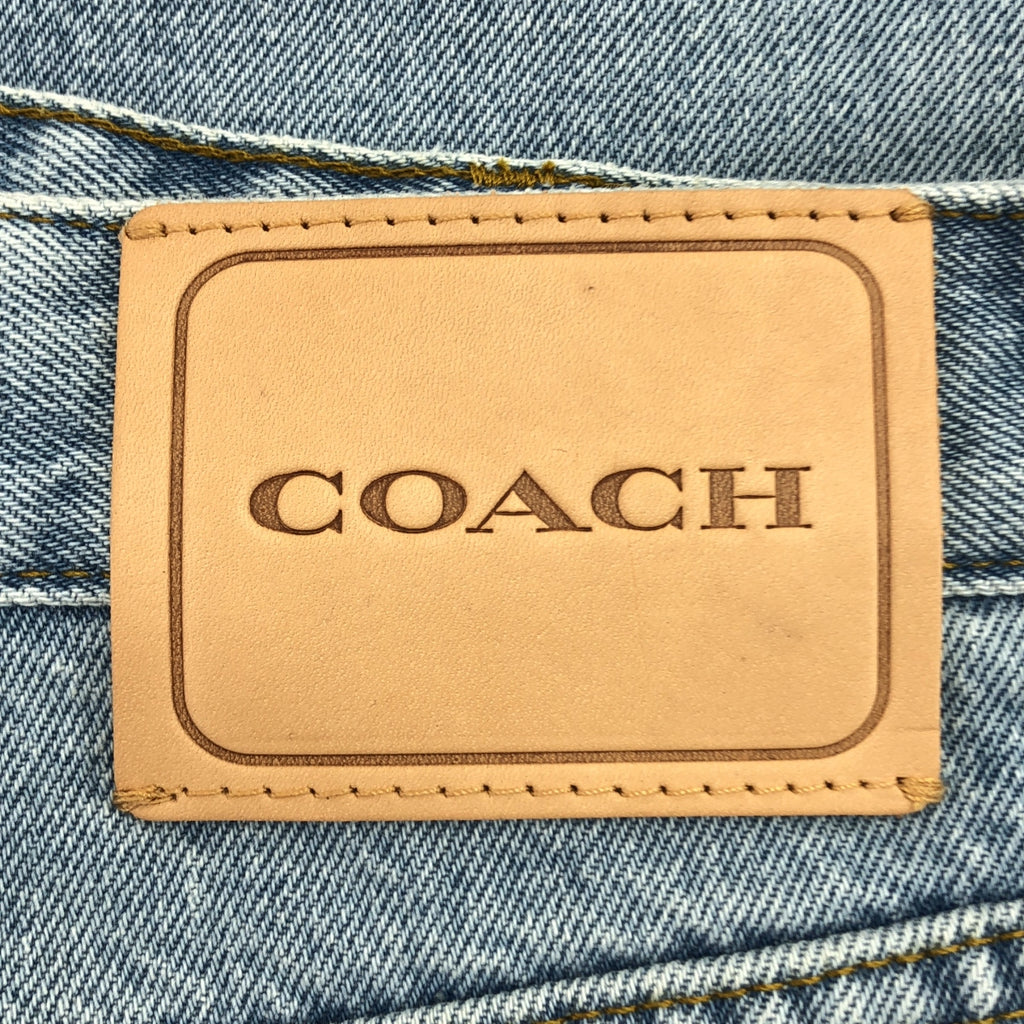 COACH / コーチ | スリット デニムスカート | 4 | レディース