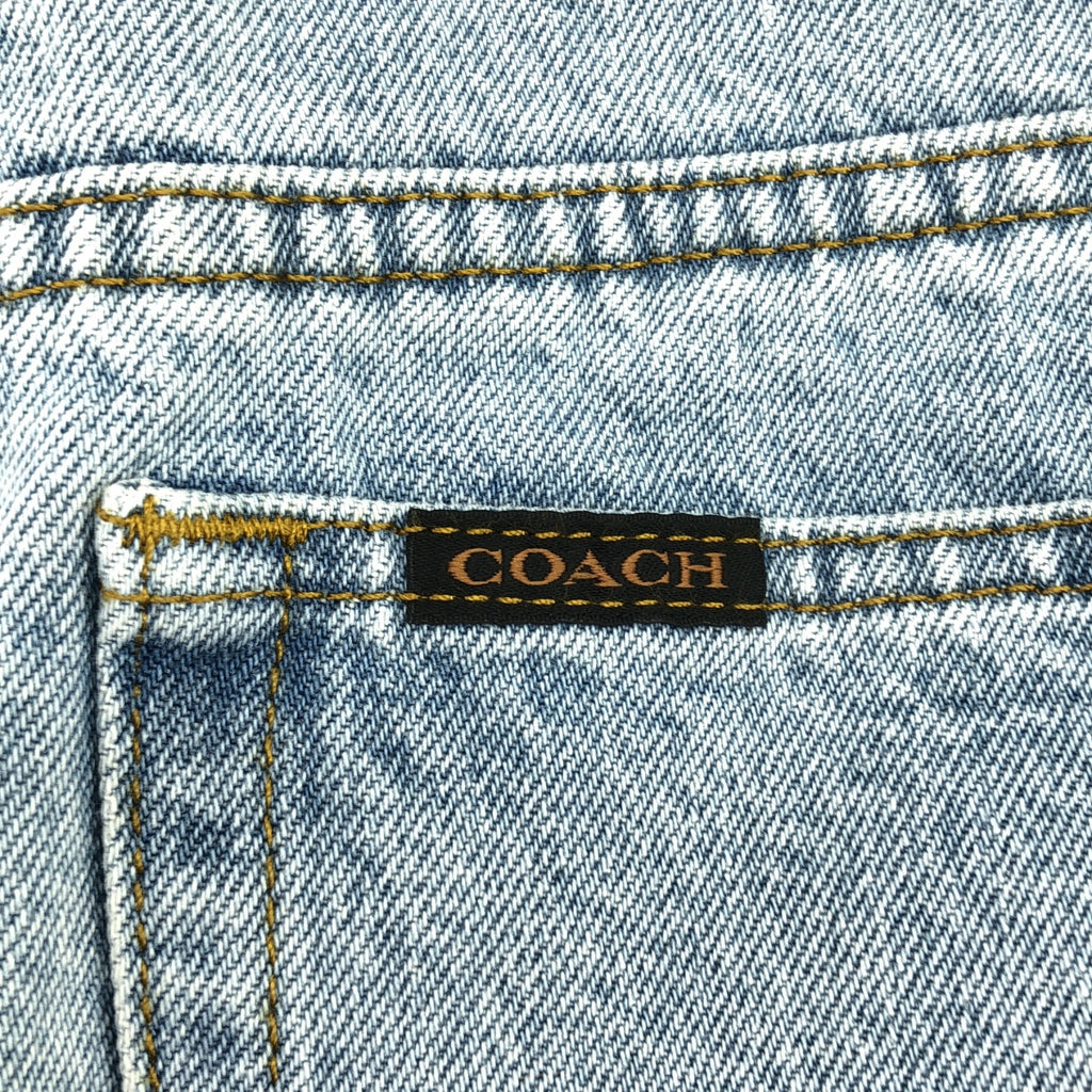 COACH / コーチ | スリット デニムスカート | 4 | レディース