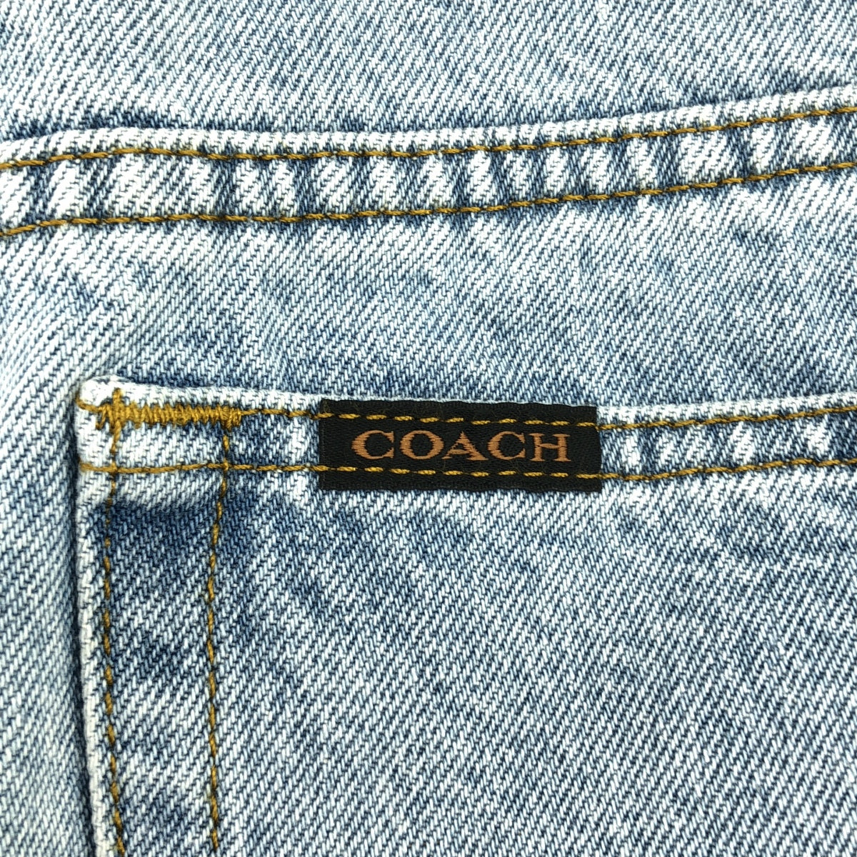 COACH / コーチ | スリット デニムスカート | 4 | レディース