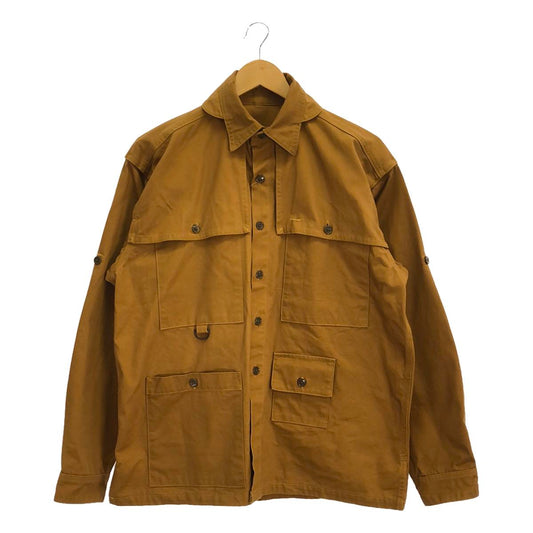 [Good Condition] KENNETH FIELD / Kenneth Field | Corduroy Switching Fishing Work Jacket | Brown | Men's