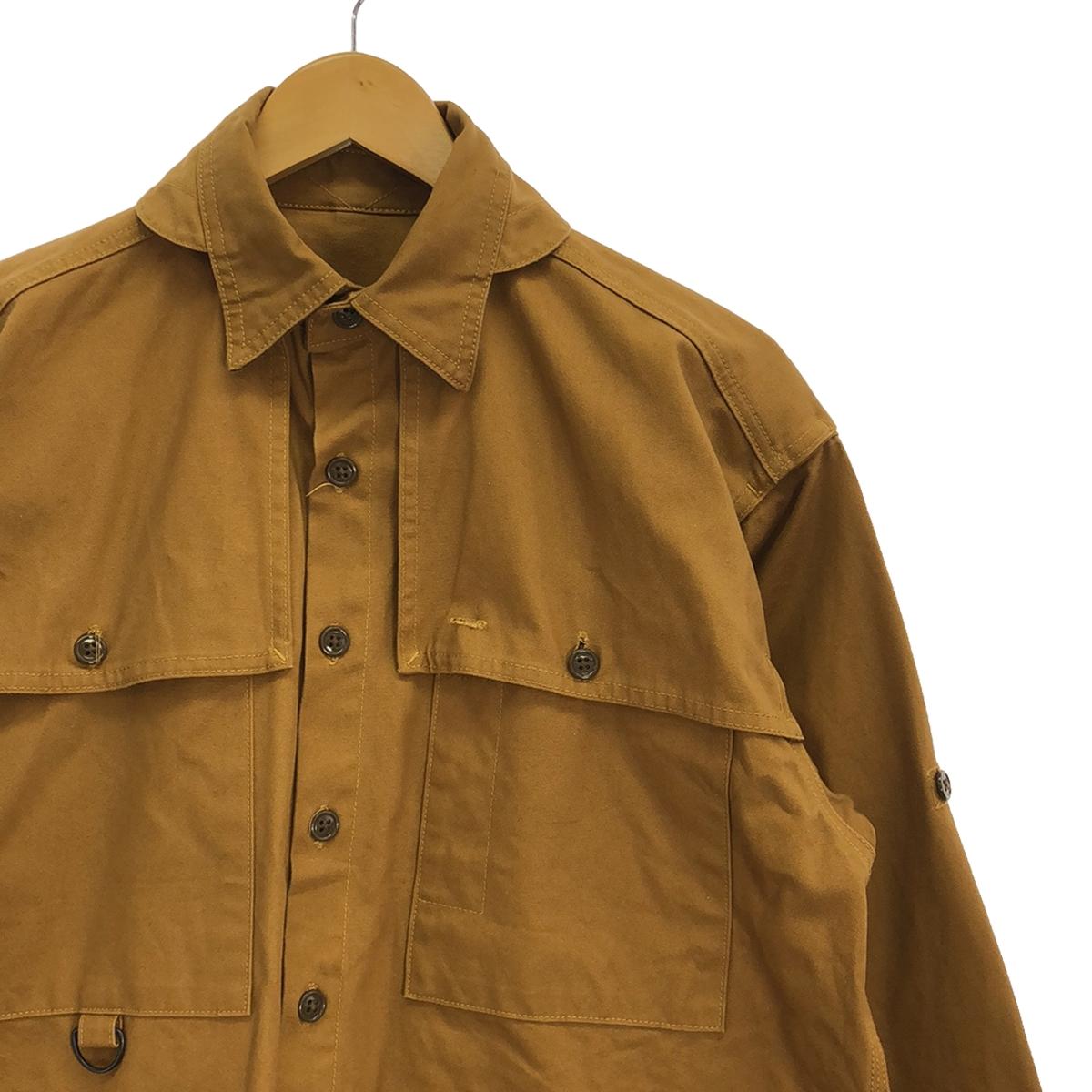 [Good Condition] KENNETH FIELD / Kenneth Field | Corduroy Switching Fishing Work Jacket | Brown | Men's