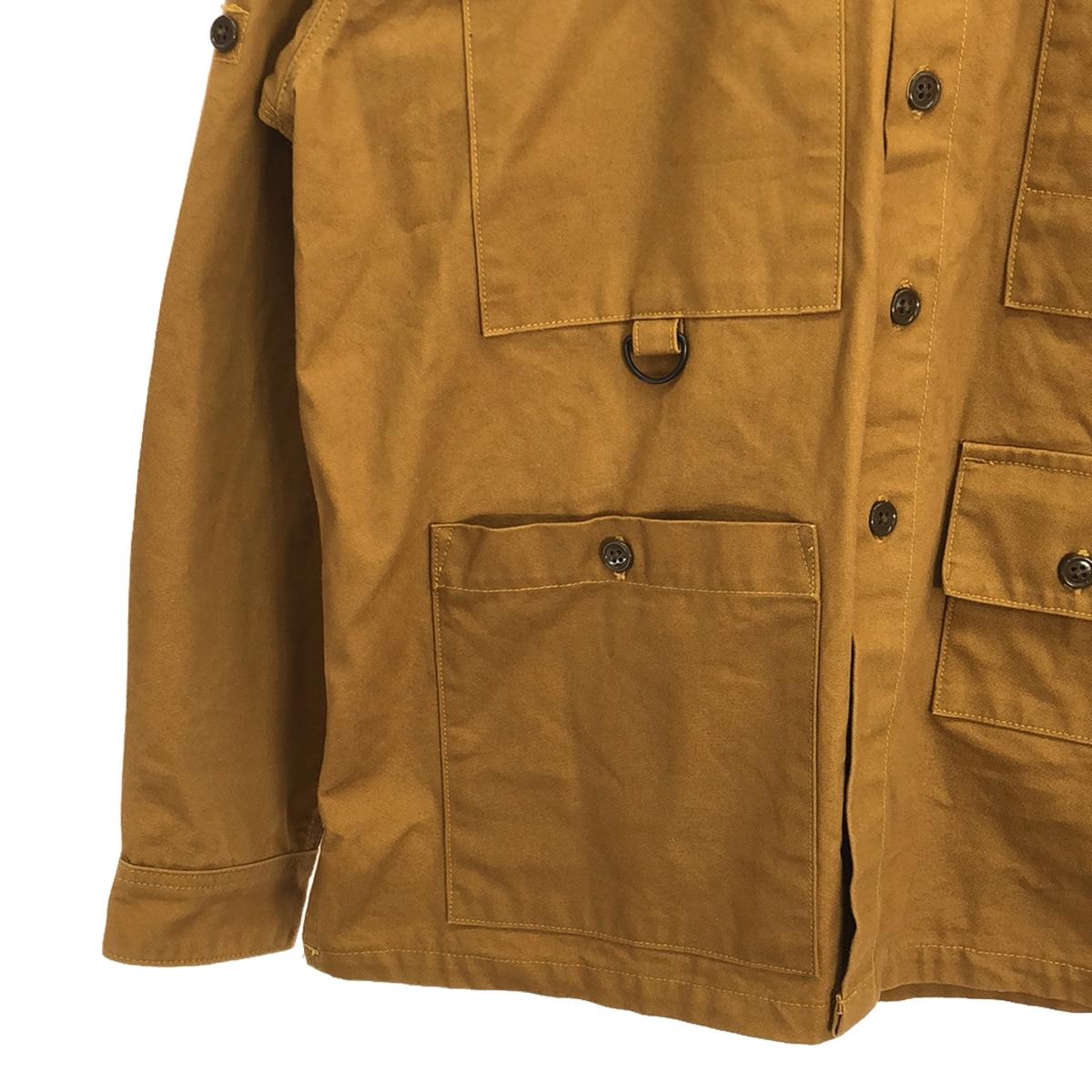 [Good Condition] KENNETH FIELD / Kenneth Field | Corduroy Switching Fishing Work Jacket | Brown | Men's