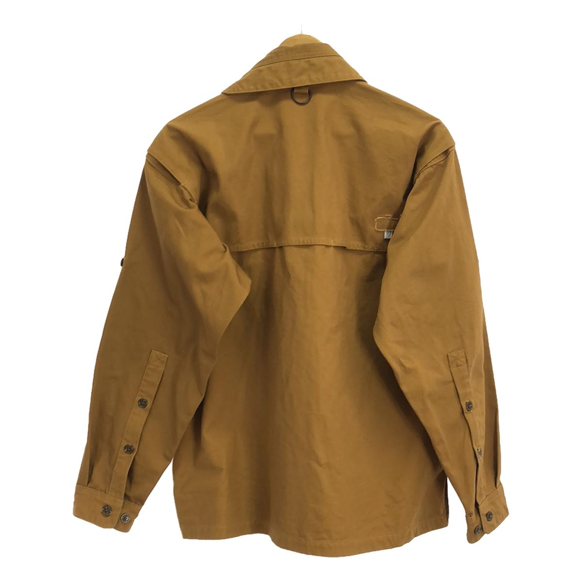 [品相良好] KENNETH FIELD / 肯尼斯·菲爾德 |燈芯絨切換釣魚工作夾克 |布朗 |男士