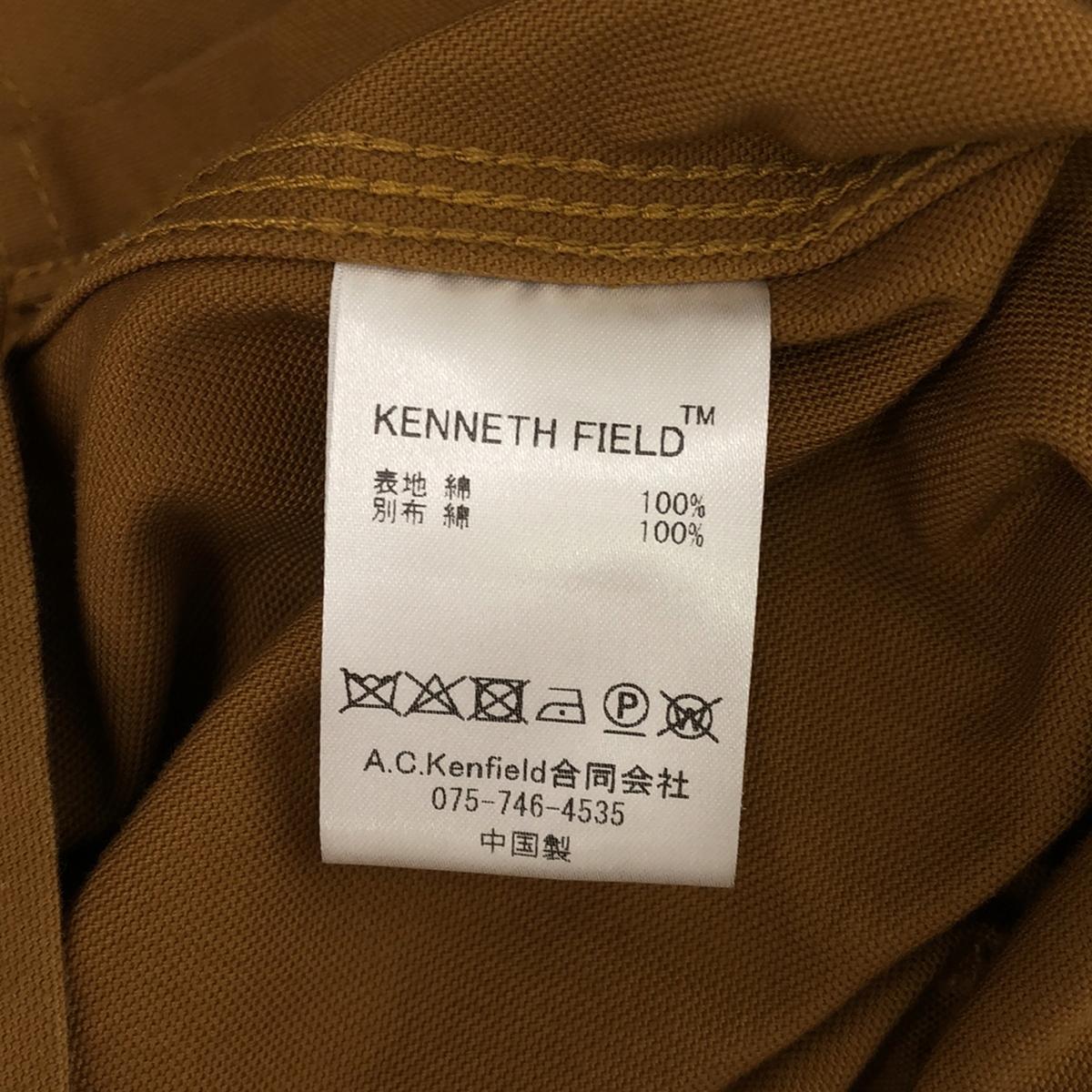 [Good Condition] KENNETH FIELD / Kenneth Field | Corduroy Switching Fishing Work Jacket | Brown | Men's