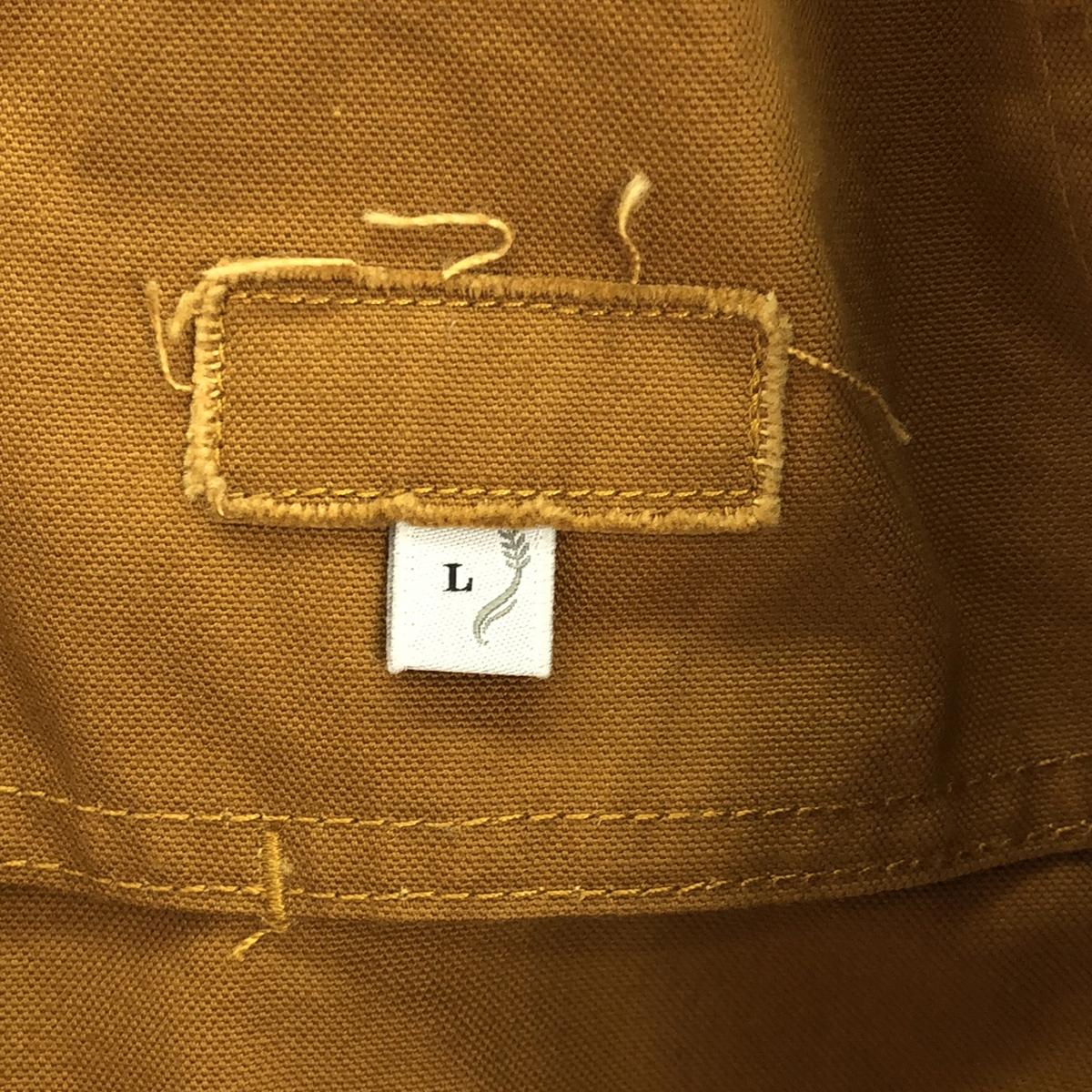 [Good Condition] KENNETH FIELD / Kenneth Field | Corduroy Switching Fishing Work Jacket | Brown | Men's