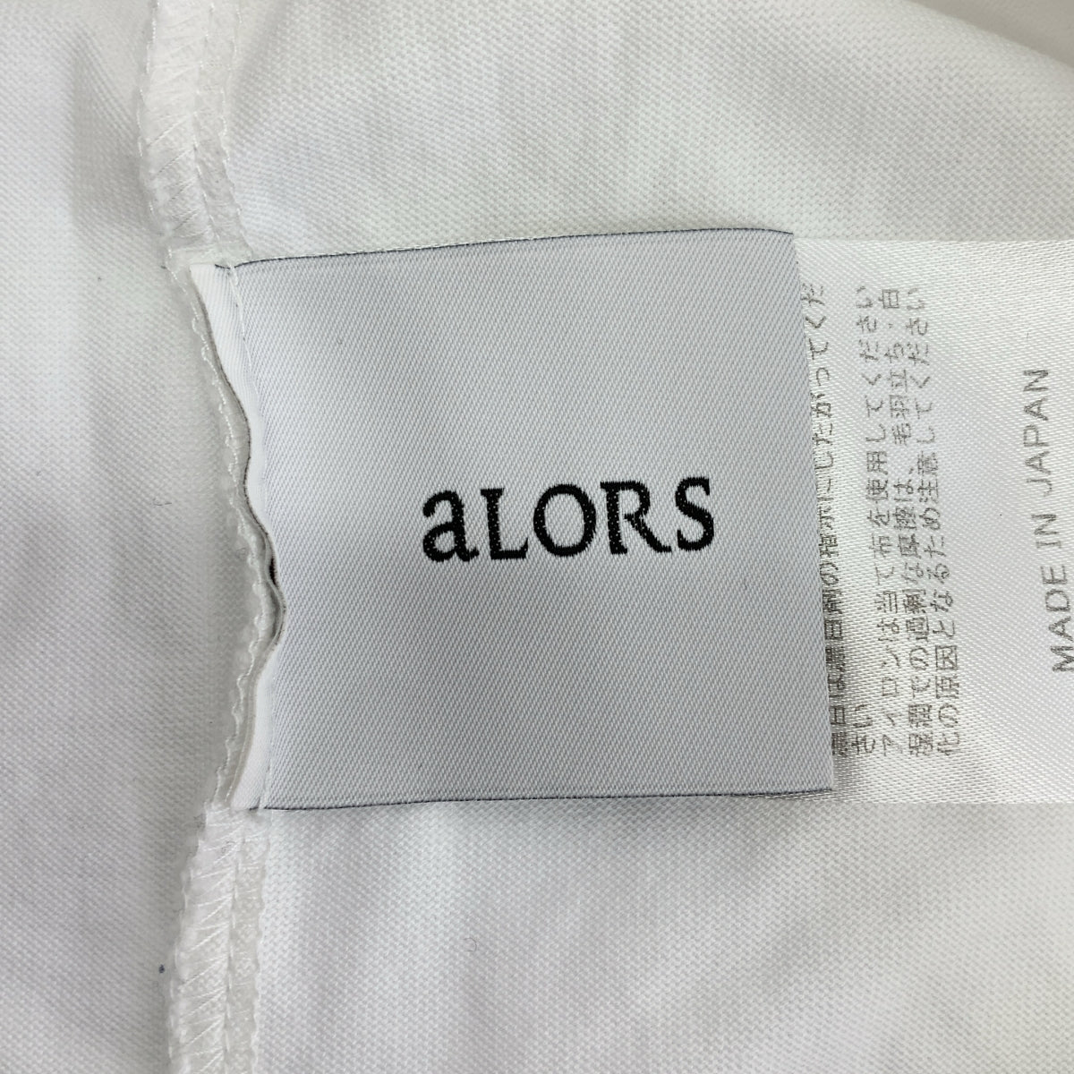 aLORS / Arrow | 長袖T卹 | F碼 | 白色 | 女款